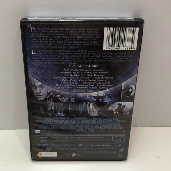 Underworld Evolution Wide screen DVD Sealed - Picture 2 of 2
